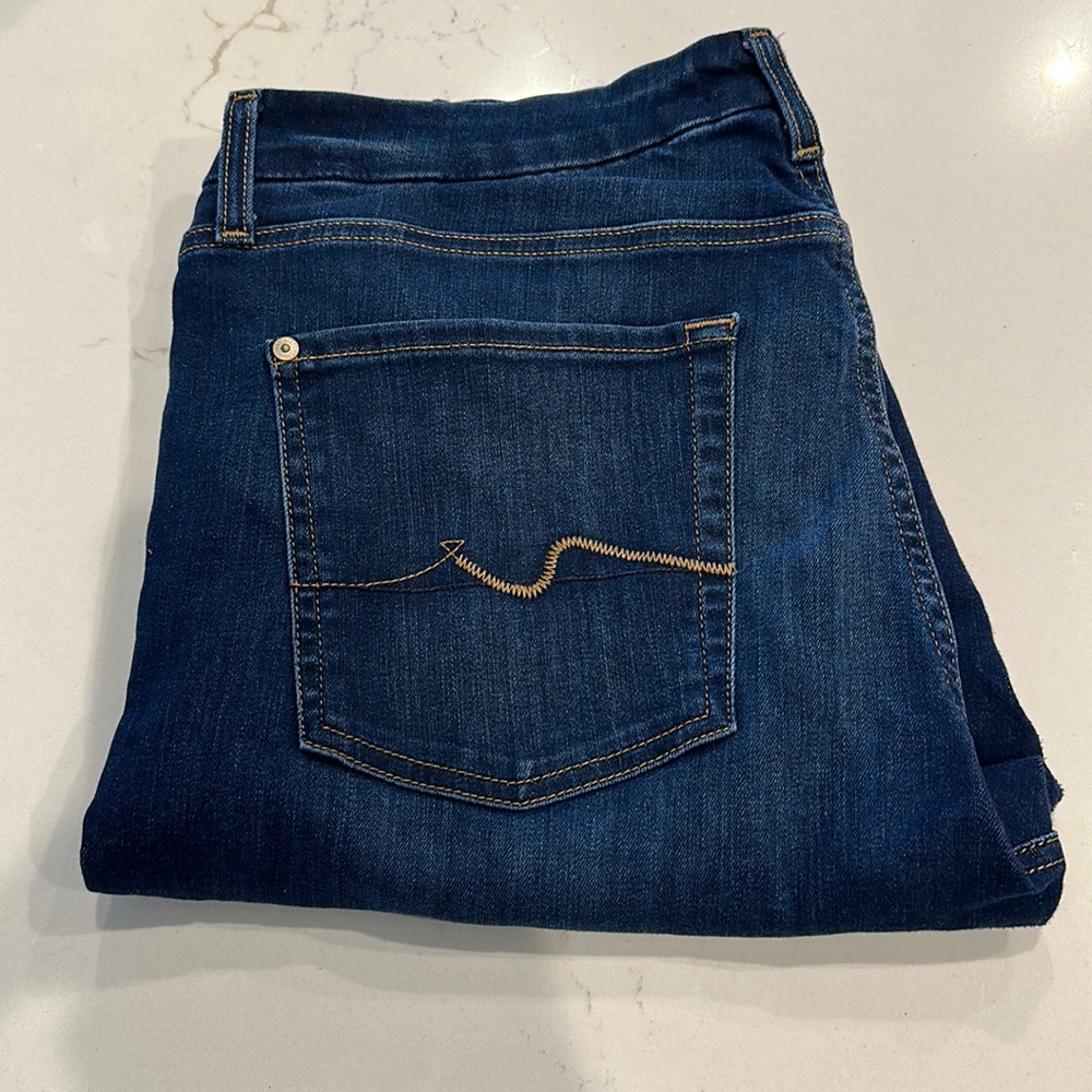 7 For All Mankind Kimmie Crop